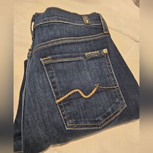 7 for All Mankind Gwenevere jeans. EUC